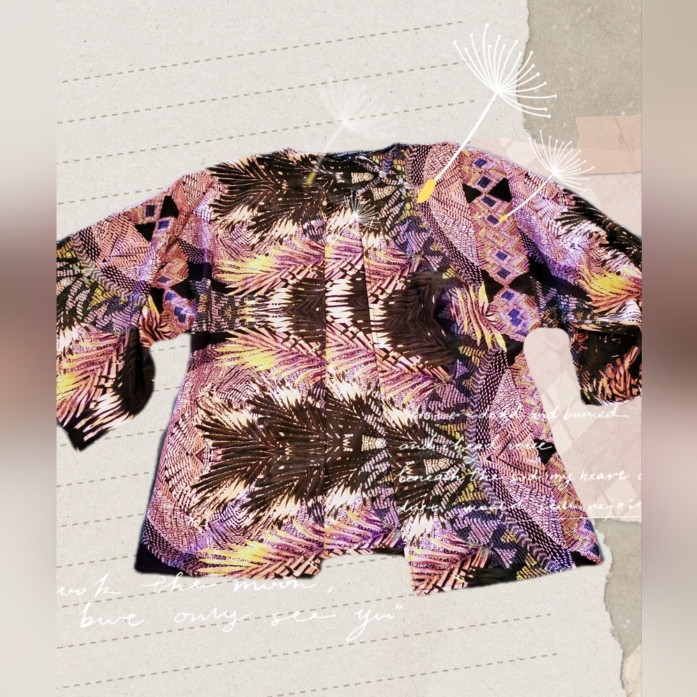 Colorful batwing